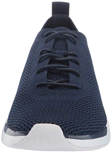 FitFlop Men's FLEXKNIT Sneaker, Midnight Navy, 10 M US