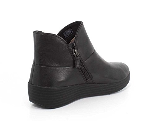 FitFlop Women's Boot Supermod, Black, 7 M US