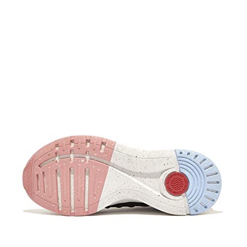 Women's FitFlop Knit Sports Trainers - Midnight Navy Mix
