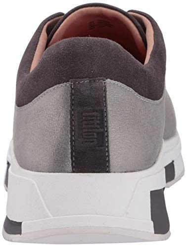 FitFlop Women's Freya Suede Sneakers, Grey, 5 M US