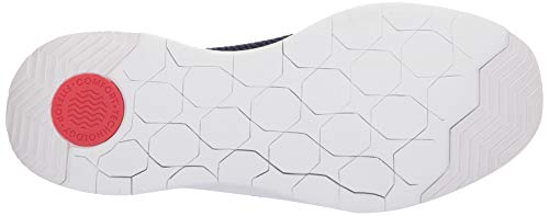 FitFlop Men's FLEXKNIT Sneaker, Midnight Navy, 10 M US
