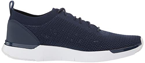 FitFlop Men's FLEXKNIT Sneaker, Midnight Navy, 10 M US