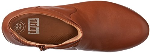 FitFlop Women's Ankle Boots, Brown Caramel 098, 5