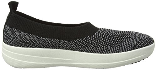 Uberknit Ballet Flats - Black/Charcoal - 8.5