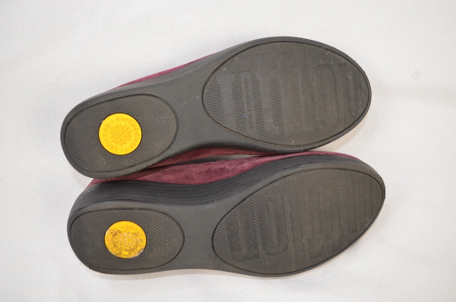 Burgundy Suede Tassel Bow Sneakerloafers for Women
