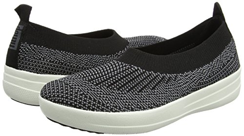 Uberknit Ballet Flats - Black/Charcoal - 8.5
