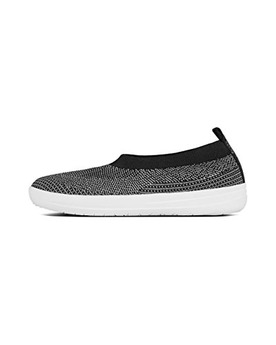 Uberknit Ballet Flats - Black/Charcoal - 8.5