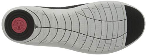 FitFlop Women's Closed Toe Ballet Flats, Black, 10