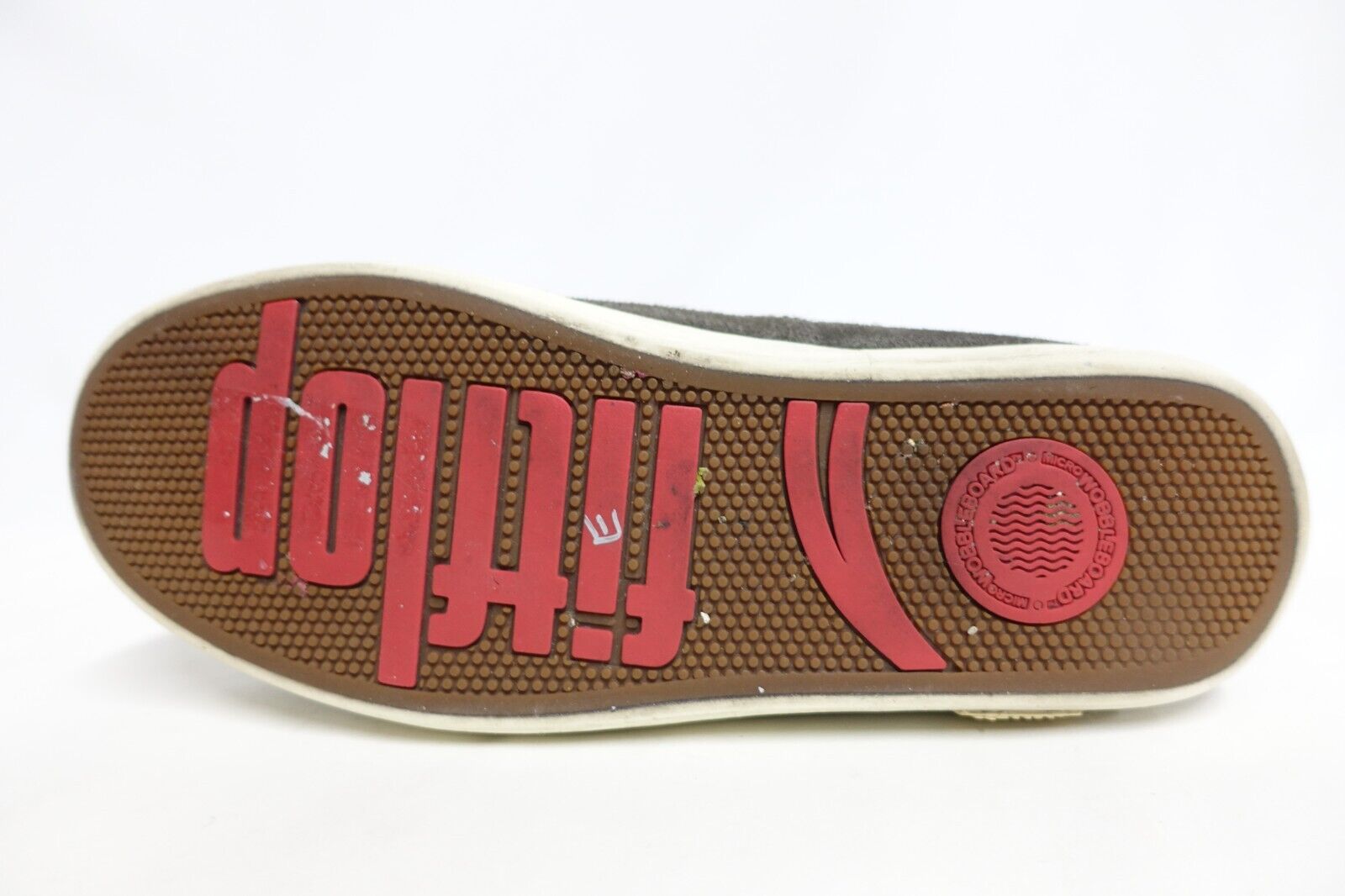 FITFLOP Supertone Grey 11 Men Suede Casual Sneakers