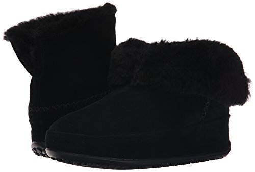 Women's Black FitFlop Mukluk Shorty Boot - Size 5
