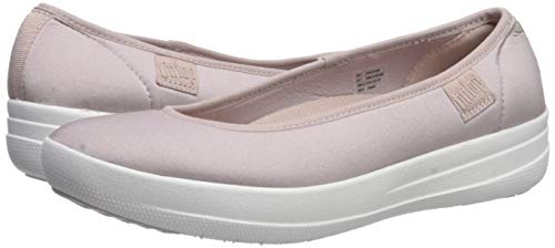 Rachel Mesh Ballet Flat in Cool Taupe