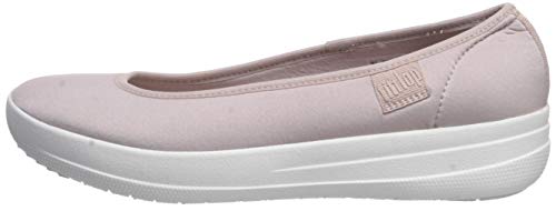 Rachel Mesh Ballet Flat in Cool Taupe