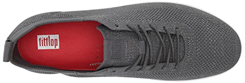Women's Pewter Knit Rally Tennis Sneaker - FitFlop
