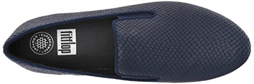 FitFlop Women's Superskate Loafer, Midnight Navy, 7 M US