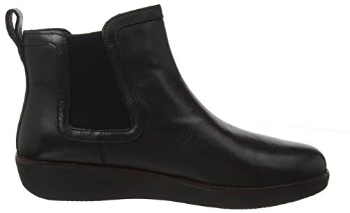 FitFlop Women's Chai Ankle Boots, Black All Black 090, 6
