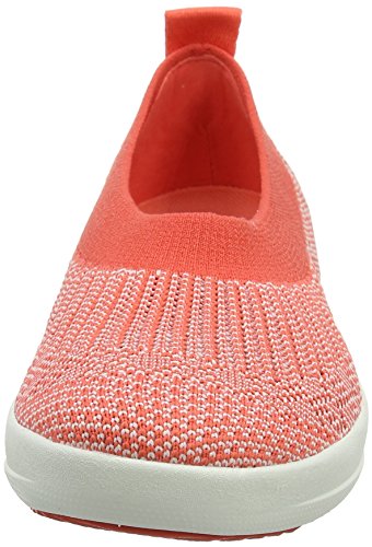 Hot Coral/Neon Blush FitFlop Ballet Flat - 8