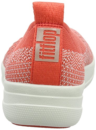 Hot Coral/Neon Blush FitFlop Ballet Flat - 8