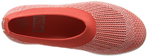 Hot Coral/Neon Blush FitFlop Ballet Flat - 8
