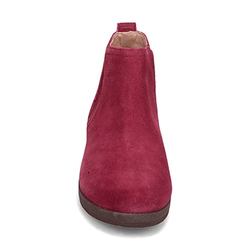 FitFlop Women's, Superchelsea Boot Dark RED 5 M