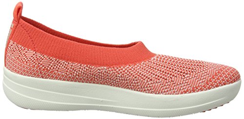 Hot Coral/Neon Blush FitFlop Ballet Flat - 8