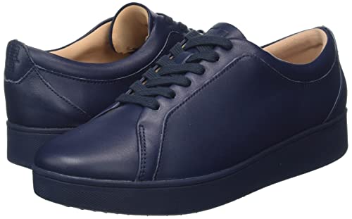 FitFlop Women's Rally Sneaker, All Midnight Navy, 9