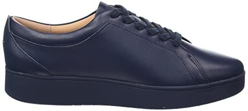 FitFlop Women's Rally Sneaker, All Midnight Navy, 9