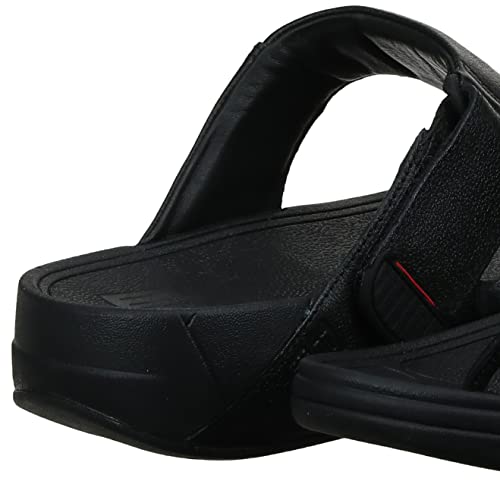 Men's All Black FitFlop Trakk II Flip Flop
