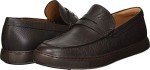 FitFlop Men's Boston Leather Loafers, Chocolate, 12 M US