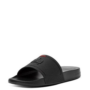 FitFlop Men's Flip-Flop, All Black, 10