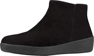 FitFlop Women's Boot Sumi, Black, 7.5 M US