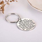Keychain for Boyfriend, My Man Keychain Gifts for Husband Spouse I love You Key Chain Birthday Valentine's Day Present for Him Keyring