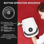 Hand Massager with Heat - White Elephant Gifts for Adults,Gifts for Women Men Mom Dad,Birthday Gifts for Women,Mens Gifts(White)