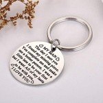 Keychain for Boyfriend, My Man Keychain Gifts for Husband Spouse I love You Key Chain Birthday Valentine's Day Present for Him Keyring