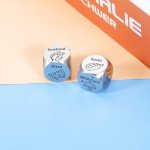 Stocking Stuffers for Adults Halloween Basket Stuffers for Men Women Boo Basket Stuffers for Him Her Gilrfriend Boyfriend Boo Basket Ideas Funny Tin Anniversary Dice Gifts for Him 10 Year Anniversary