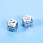 Stocking Stuffers for Adults Halloween Basket Stuffers for Men Women Boo Basket Stuffers for Him Her Gilrfriend Boyfriend Boo Basket Ideas Funny Tin Anniversary Dice Gifts for Him 10 Year Anniversary