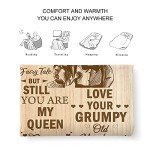 CENSIHER Gift for Wife from Husband to My Wife Blanket Wedding Anniversary Romantic Gifts for Wife Birthday Christmas Valentine's Mother's Day Healing Thoughts Blanket Presents for Her