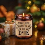 GSPY Candles, Naughty Gifts for Women, Men, Cute Boyfriend Gifts, Bachelorette Gifts for Bride - Funny Anniversary, Christmas, Birthday Gifts for Boyfriend, Husband, Fiance, Guy, Couple, Him