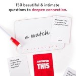 Answer This - Couples Games - How Well Do You Know Your Partner? - Relationship & Conversation Card Game for Date Night or a Party - Cool Anniversary & Valentine Gift Idea