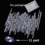 25 pcs icicles Ornament Set - ToBeIT Christmas Decoration Acrylic Clear icicles Set (25pcs icicles Ornament)