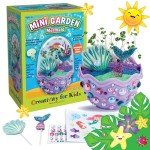 Kids Mini Mermaid Garden Terrarium Kit – Fun Crafts