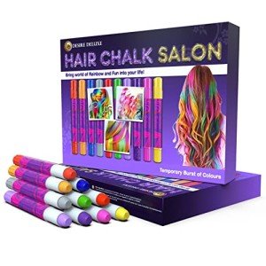 Desire Deluxe Hair Chalk Makeup Kit for Kids