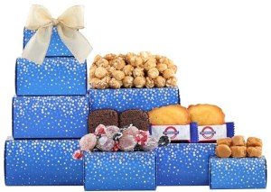 Wine Country Gift Baskets Festive Chocolate and Cookie Tower