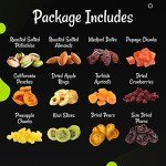 Dried Fruit and Nuts Gift Basket Assorted Holiday Snack Box - Birthday, Anniversary, Corporate Treat Box for Women, Men - by Oh Nuts