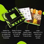 Dried Fruit and Nuts Gift Basket Assorted Holiday Snack Box - Birthday, Anniversary, Corporate Treat Box for Women, Men - by Oh Nuts