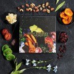 Holiday Christmas Dried Fruit & Nuts Gift Basket Arrangement Platter, Gourmet Food Snack Box, Thanksgiving Gift Basket, Birthday Care Package, Healthy Kosher - Her Him - 12 Snackberry Assortment (Single)