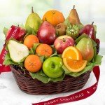 Golden State Fruit Merry Christmas California Bounty Fruit Gift Basket
