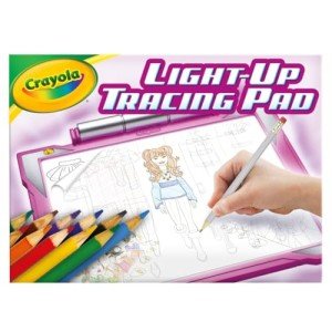 Crayola Light Up Tracing Pad - Pink Art Kit