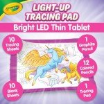 Crayola Light Up Tracing Pad - Pink Art Kit