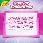 Crayola Light Up Tracing Pad - Pink Art Kit