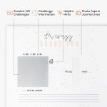 50 Scratch-Off Date Night Ideas, The Adventure Challenge Couples Edition - The Original Couples Scratch Off Date Idea Book, Couples Gift Idea for XMas, Valentine, Anniversary or Wedding